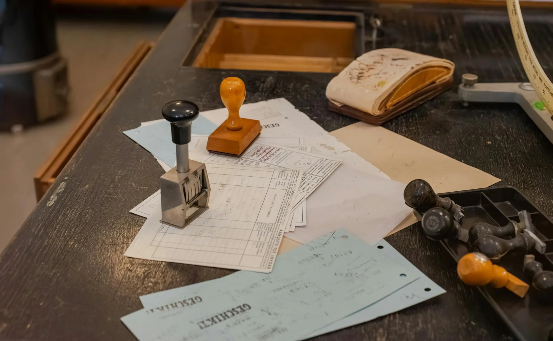 County recorder stamping a recorded document, the step where a lien release becomes part of the property's chain of title